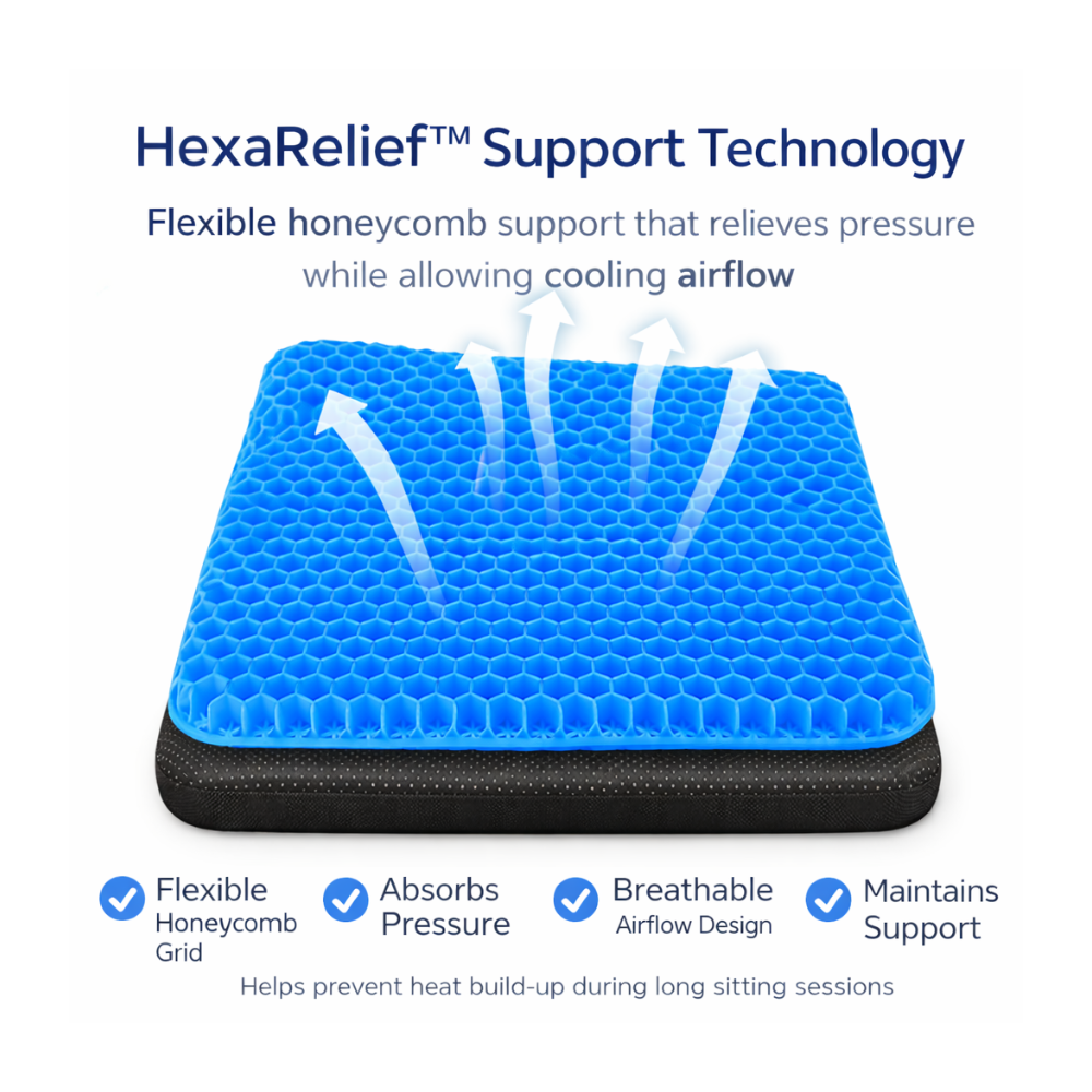Advanced Orthopedic Pressure Relief Cushion